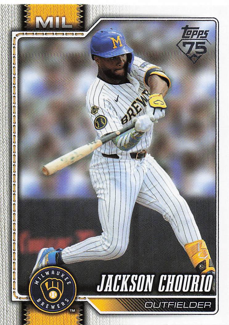 2026 Topps Baseball Jackson Chourio #448