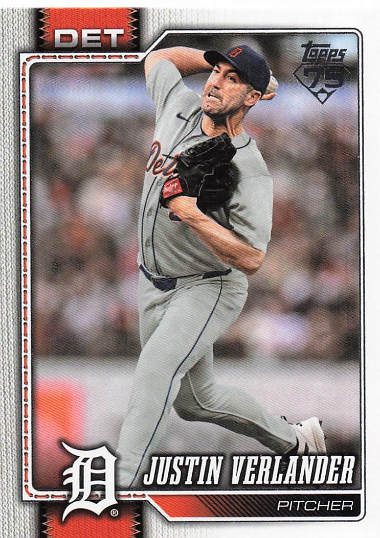 2026 Topps Baseball Justin Verlander #415