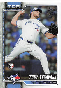 2026 Topps Baseball Trey Yesavage #620 Rookie