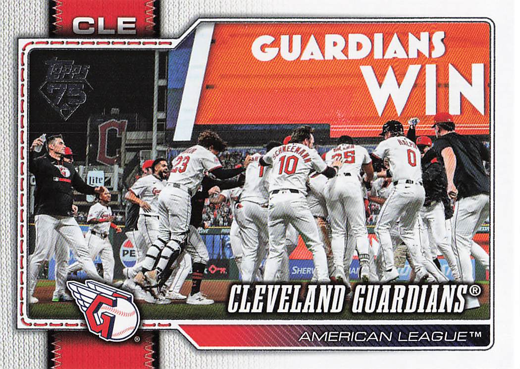 2026 Topps Baseball Cleveland Guardians #492