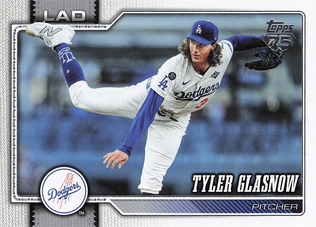 2026 Topps Baseball Tyler Glasnow #629
