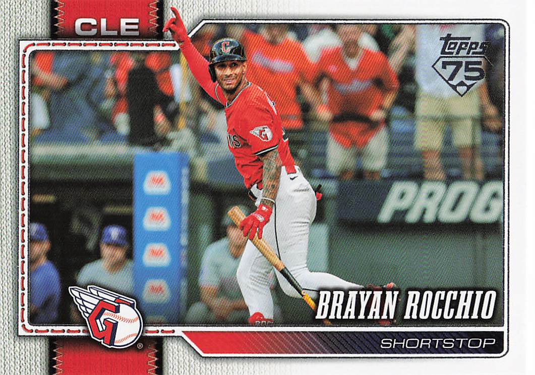2026 Topps Baseball Brayan Rocchio #370