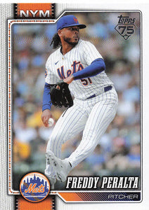 2026 Topps Baseball Freddy Peralta #657