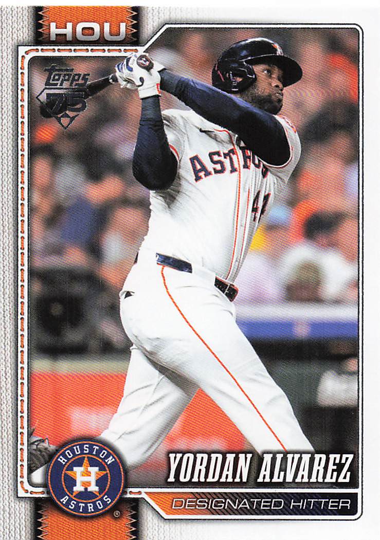 2026 Topps Baseball Yordan Alvarez #468