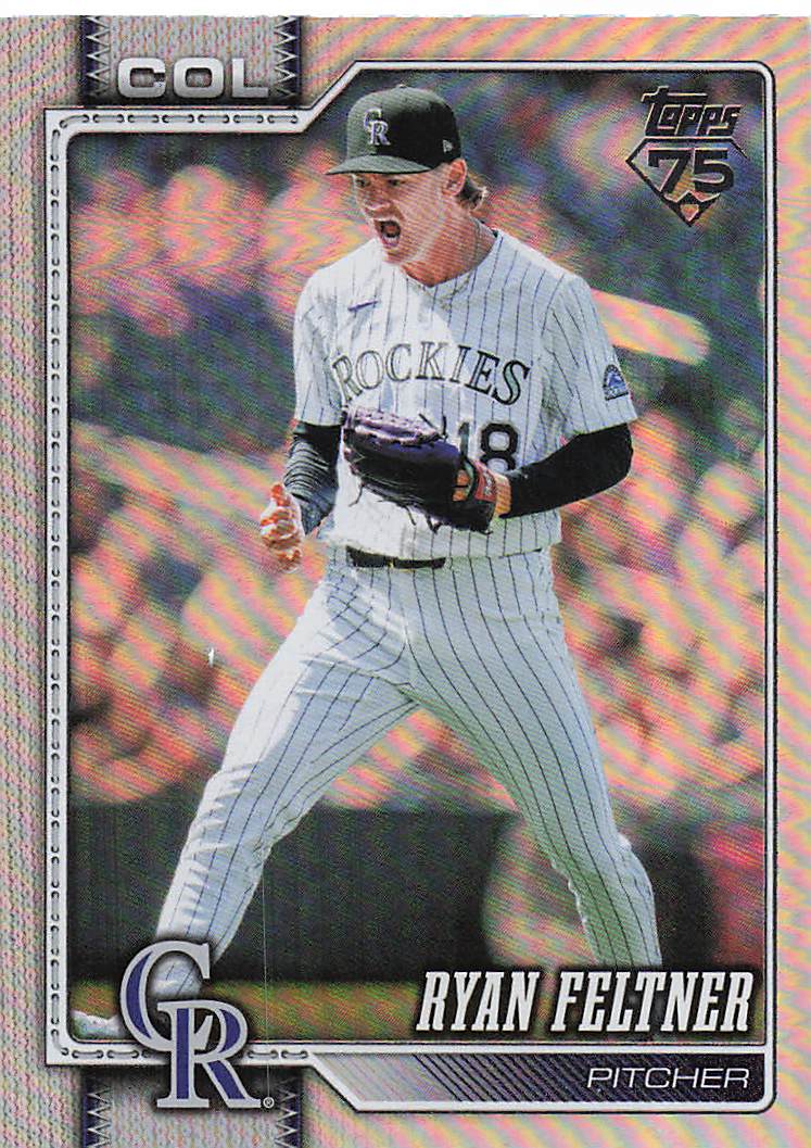 2026 Topps Baseball Rainbow Foil Ryan Feltner #432