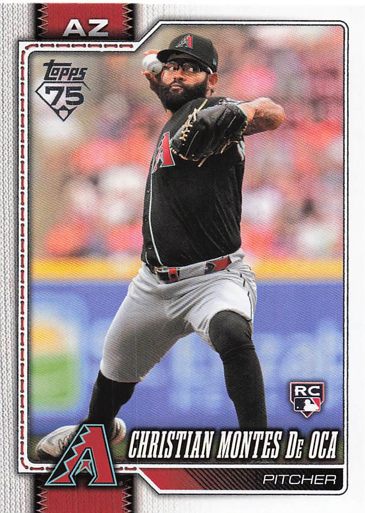 2026 Topps Baseball Christian Montes De Oca #644 Rookie