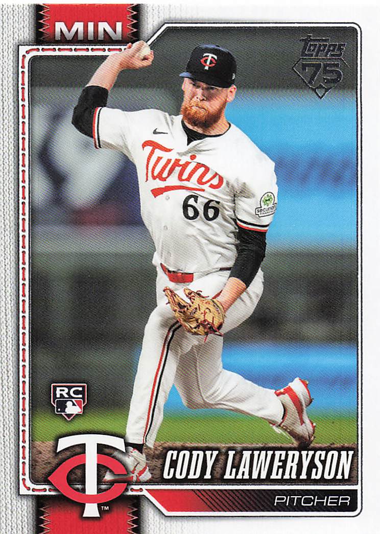 2026 Topps Baseball Cody Laweryson #608 Rookie