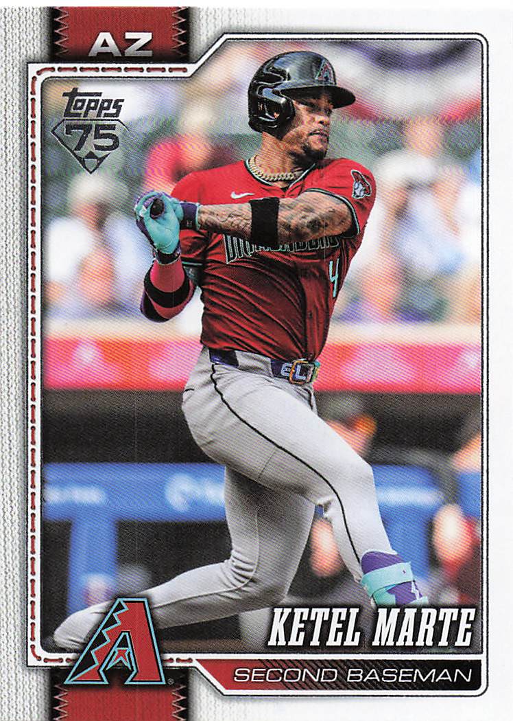 2026 Topps Baseball Ketel Marte #459