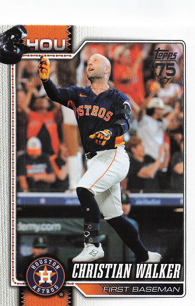 2026 Topps Baseball Christian Walker #495