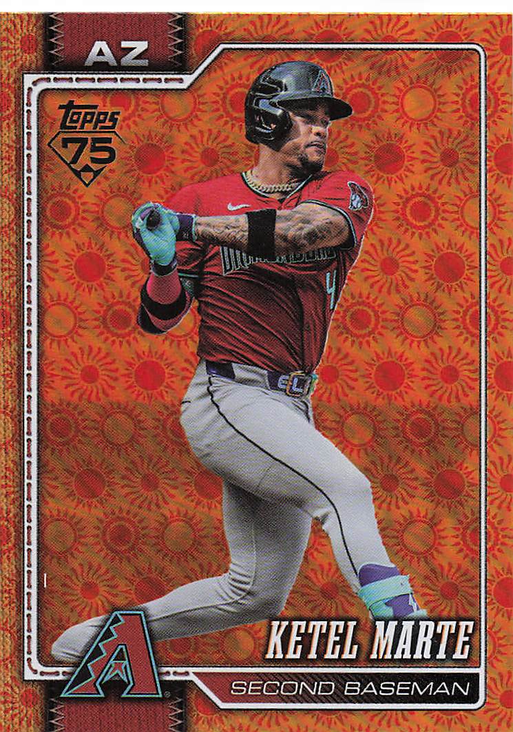 2026 Topps Baseball Holiday Ketel Marte #459
