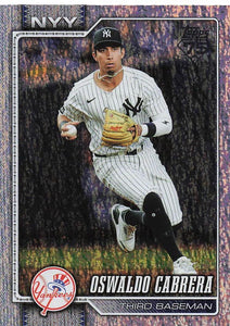 2026 Topps Baseball Holo Foil Oswaldo Cabrera #490