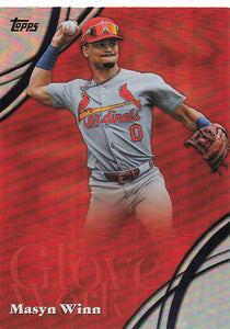 2026 Topps Baseball Glove Work Masyn Winn #GW-59