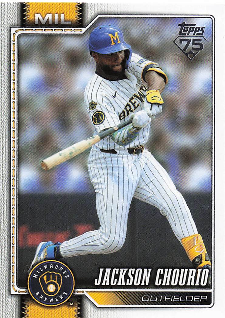 2026 Topps Baseball Jackson Chourio #448