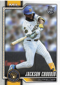 2026 Topps Baseball Jackson Chourio #448
