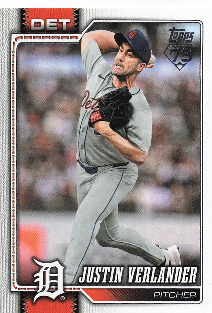2026 Topps Baseball Justin Verlander #415