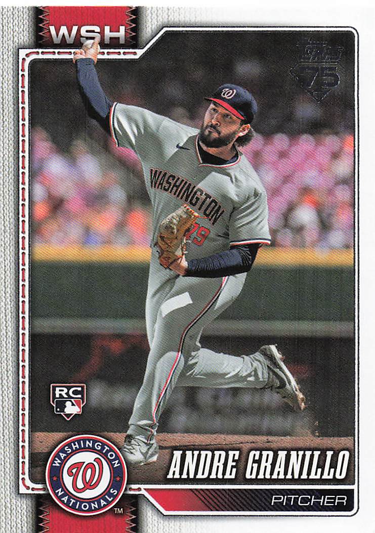 2026 Topps Baseball Andre Granillo #674 Rookie