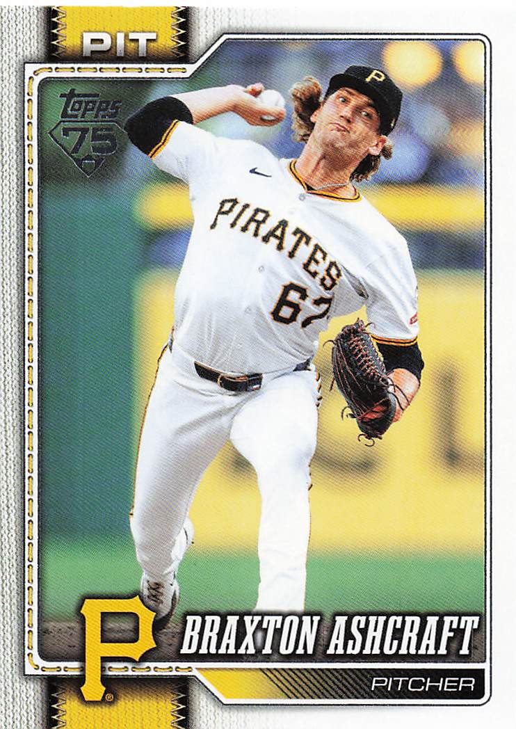 2026 Topps Baseball Braxton Ashcraft #589