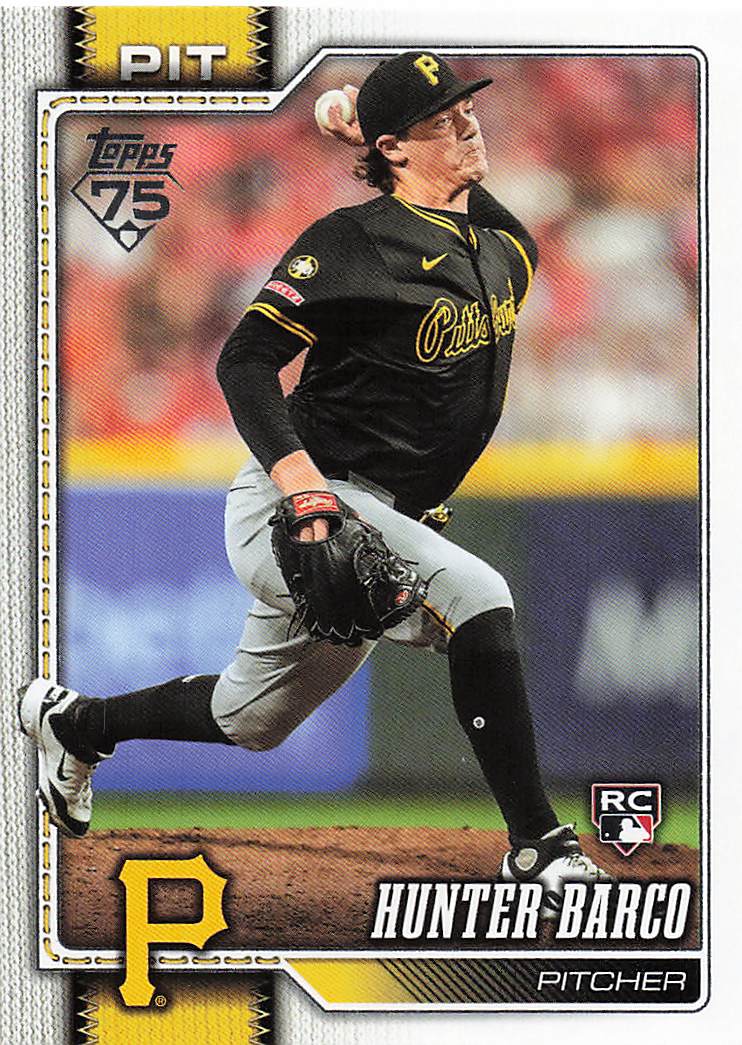 2026 Topps Baseball Hunter Barco #398 Rookie