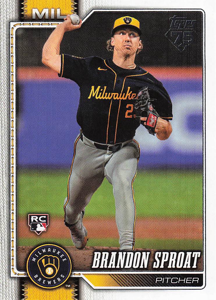 2026 Topps Baseball Brandon Sproat #534 Rookie