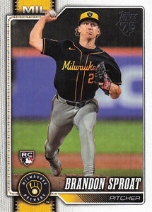 2026 Topps Baseball Brandon Sproat #534 Rookie