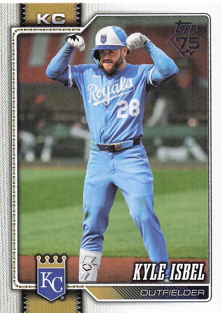 2026 Topps Baseball Kyle Isbel #689