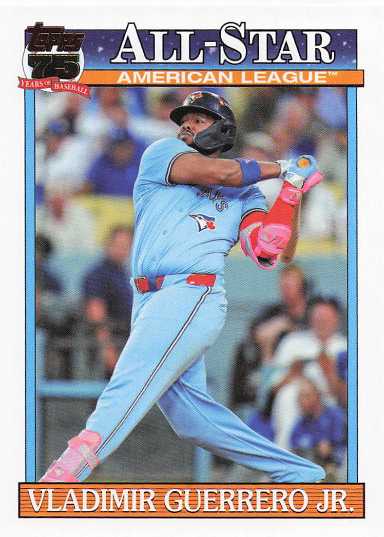 2026 Topps Baseball 1991 Topps Baseball Vladimir Guerrero Jr. #91AS-37