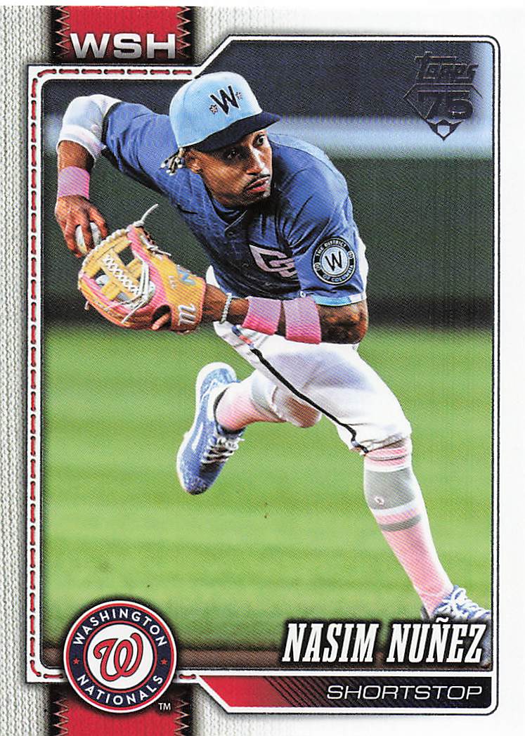2026 Topps Baseball Nasim Nuñez #645