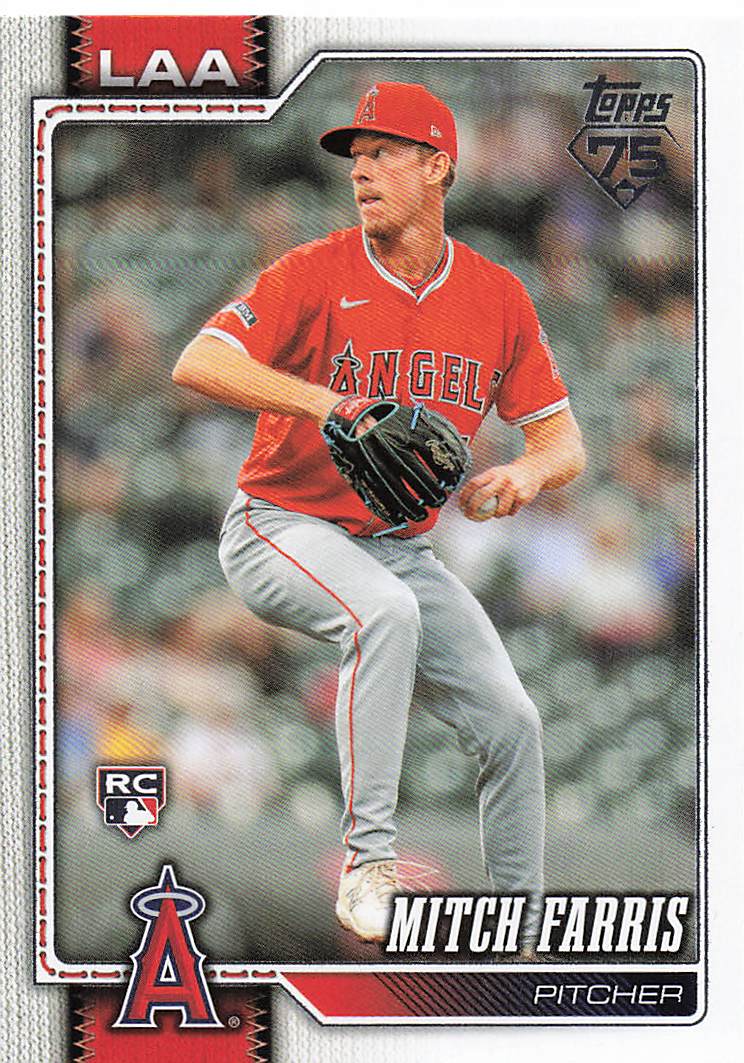 2026 Topps Baseball Mitch Farris #609 Rookie