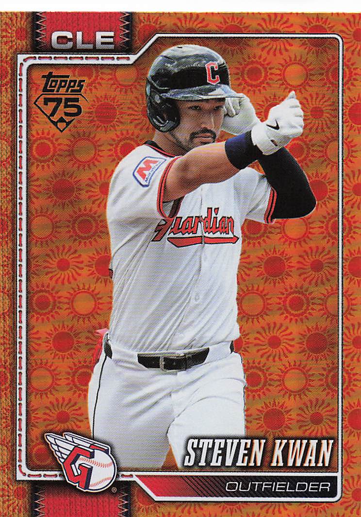 2026 Topps Baseball Holiday Steven Kwan #675