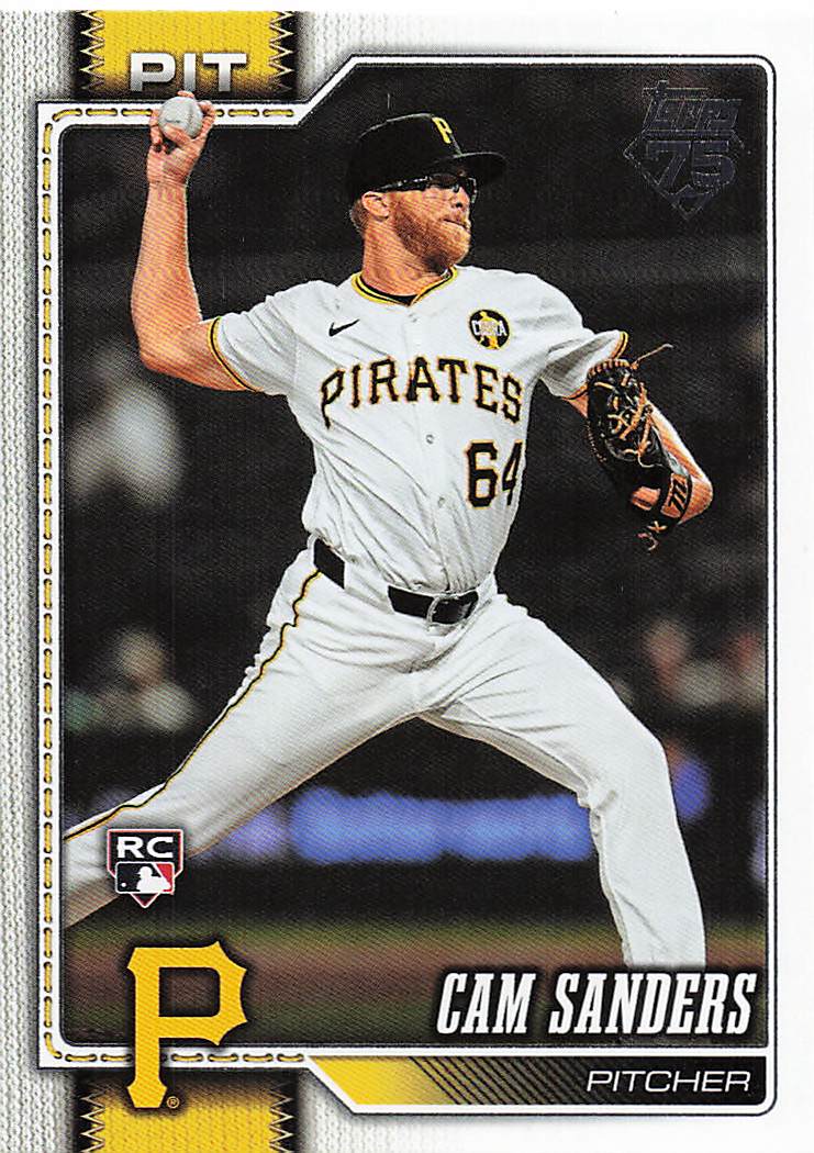 2026 Topps Baseball Cam Sanders #679 Rookie