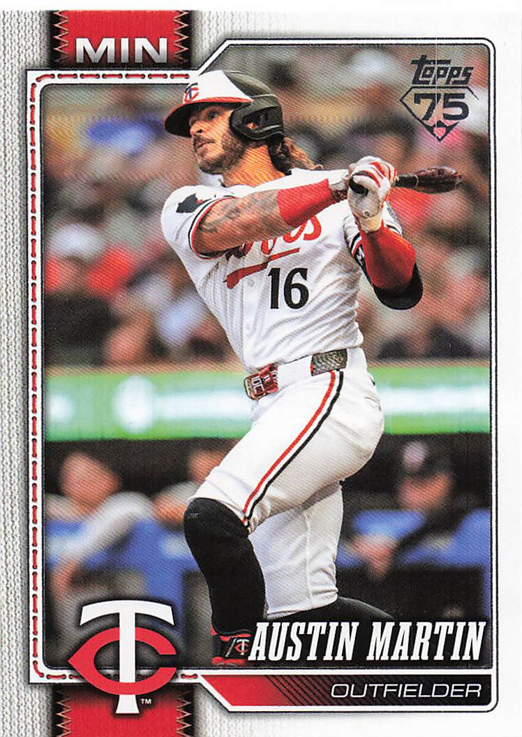 2026 Topps Baseball Austin Martin #416