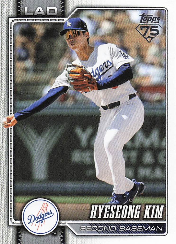 2026 Topps Baseball Hyeseong Kim #663