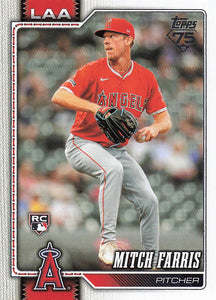 2026 Topps Baseball Mitch Farris #609 Rookie