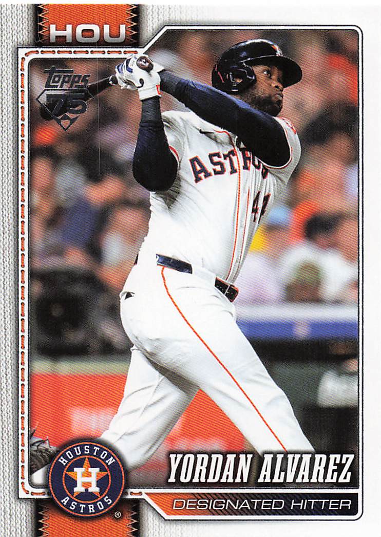2026 Topps Baseball Yordan Alvarez #468
