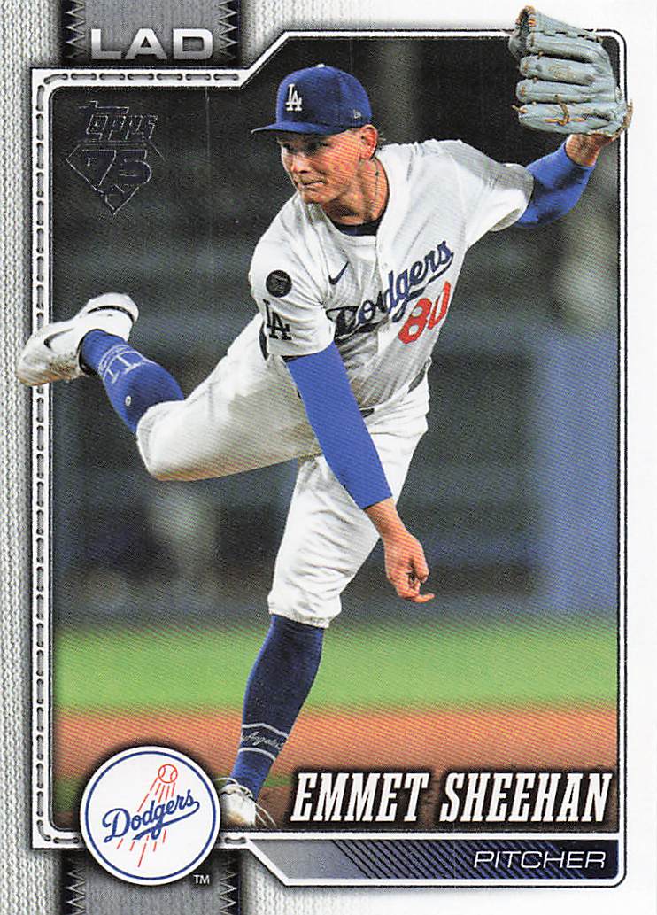 2026 Topps Baseball Emmet Sheehan #524