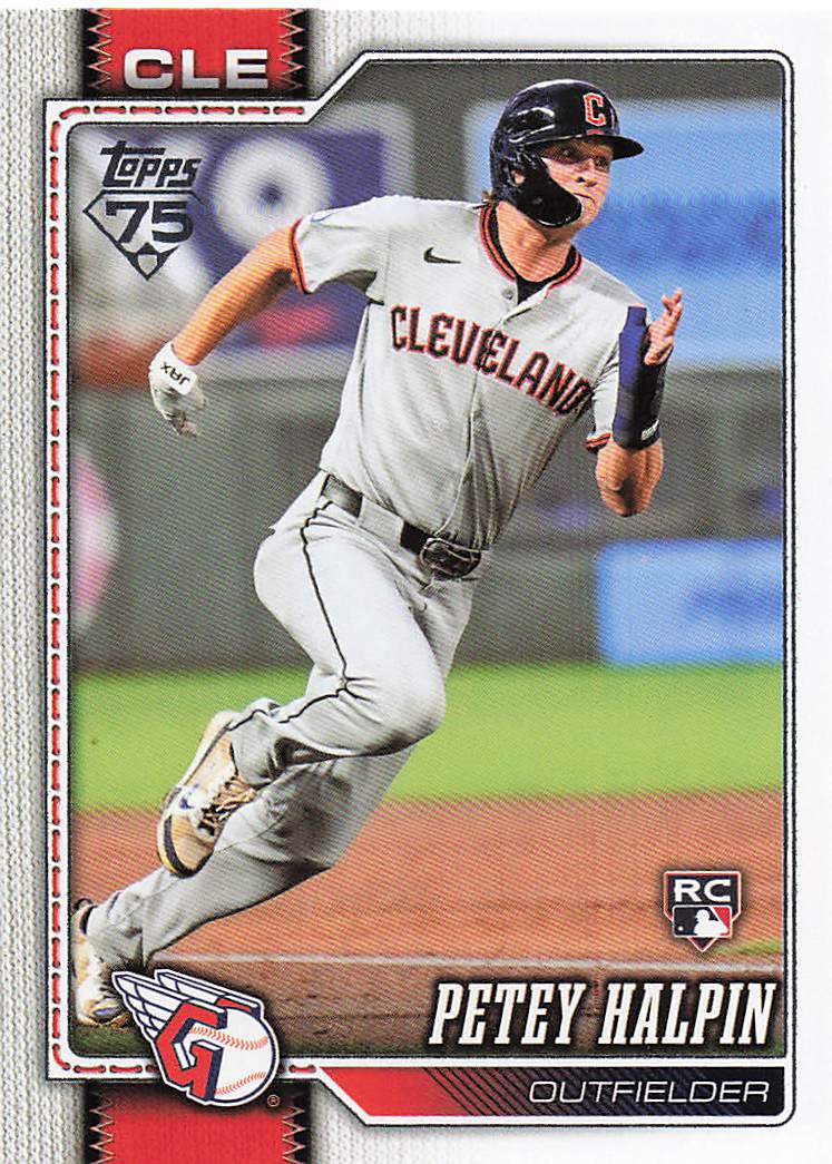 2026 Topps Baseball Petey Halpin #668 Rookie