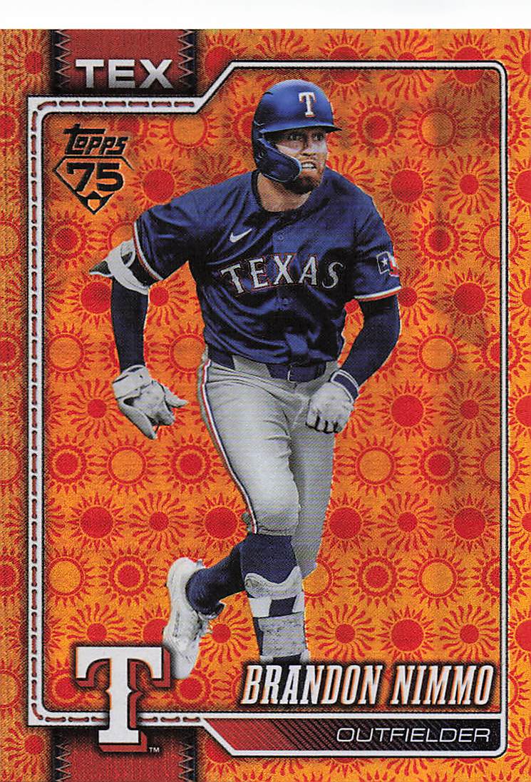 2026 Topps Baseball Holiday Brandon Nimmo #470