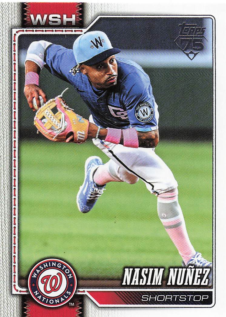 2026 Topps Baseball Nasim Nuñez #645