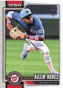 2026 Topps Baseball Nasim Nuñez #645