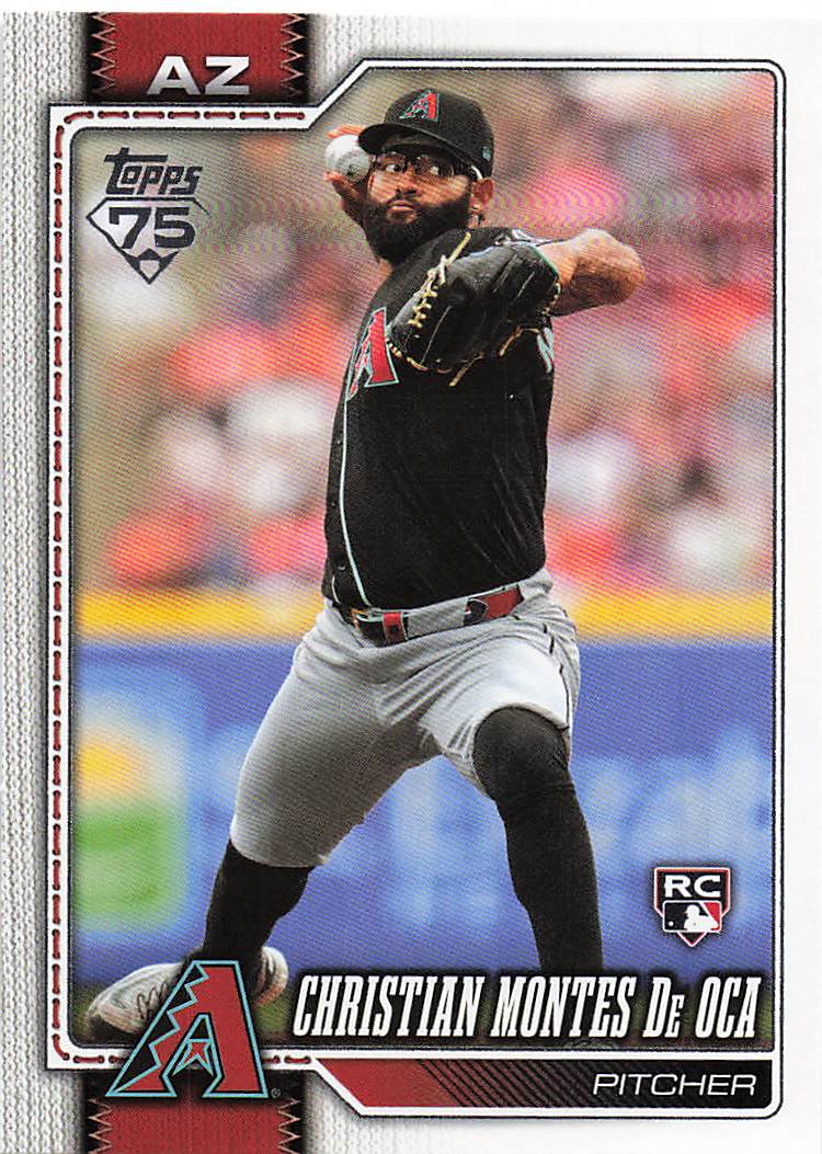 2026 Topps Baseball Christian Montes De Oca #644 Rookie