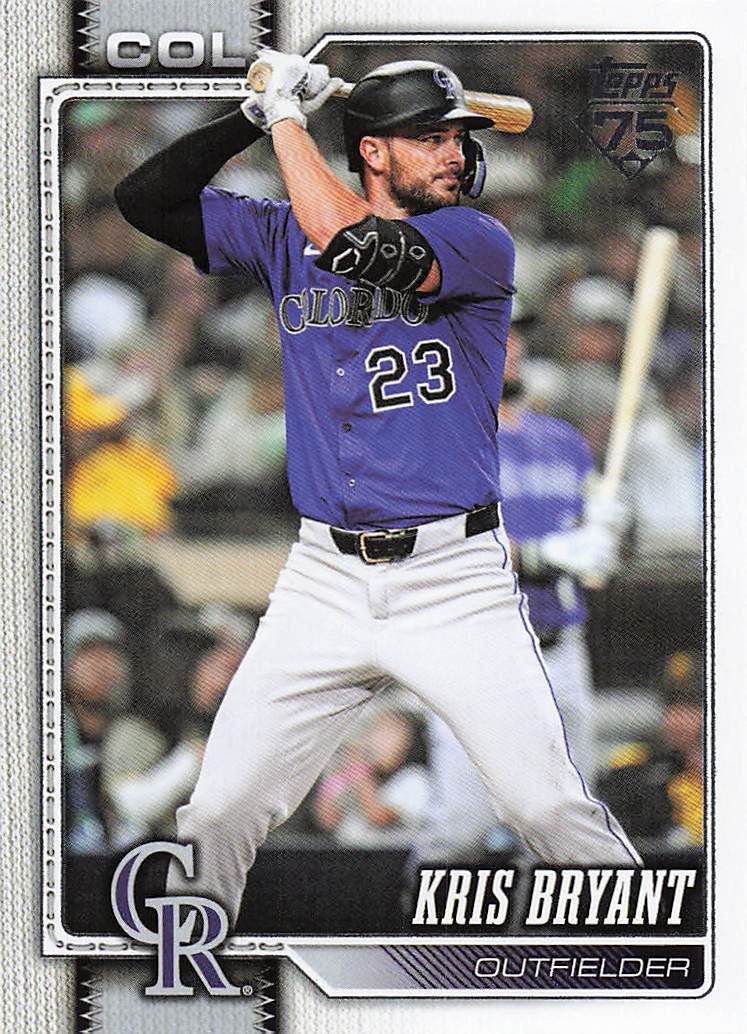 2026 Topps Baseball Kris Bryant #428