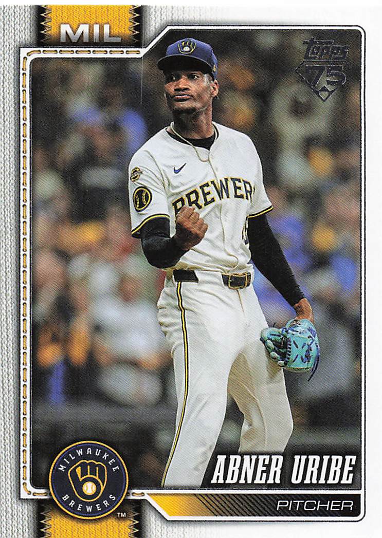 2026 Topps Baseball Abner Uribe #651