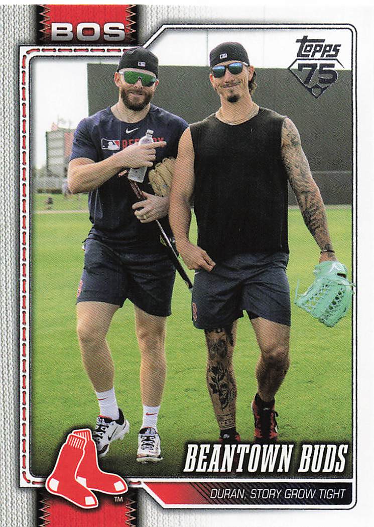2026 Topps Baseball Beantown Buds (Jarren Duran / Trevor Story) #576