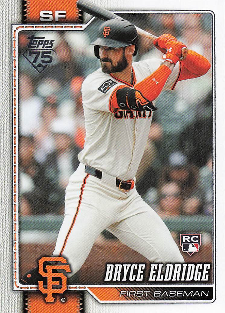 2026 Topps Baseball Bryce Eldridge #406 Rookie