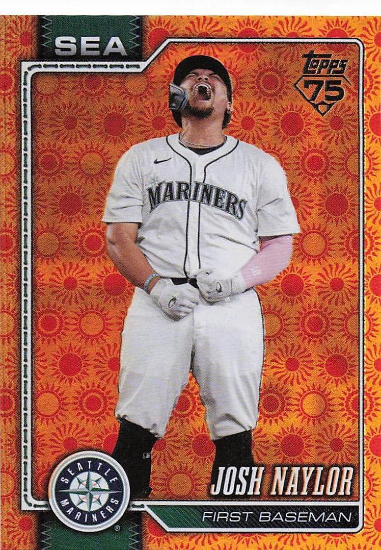 2026 Topps Baseball Holiday Josh Naylor #395