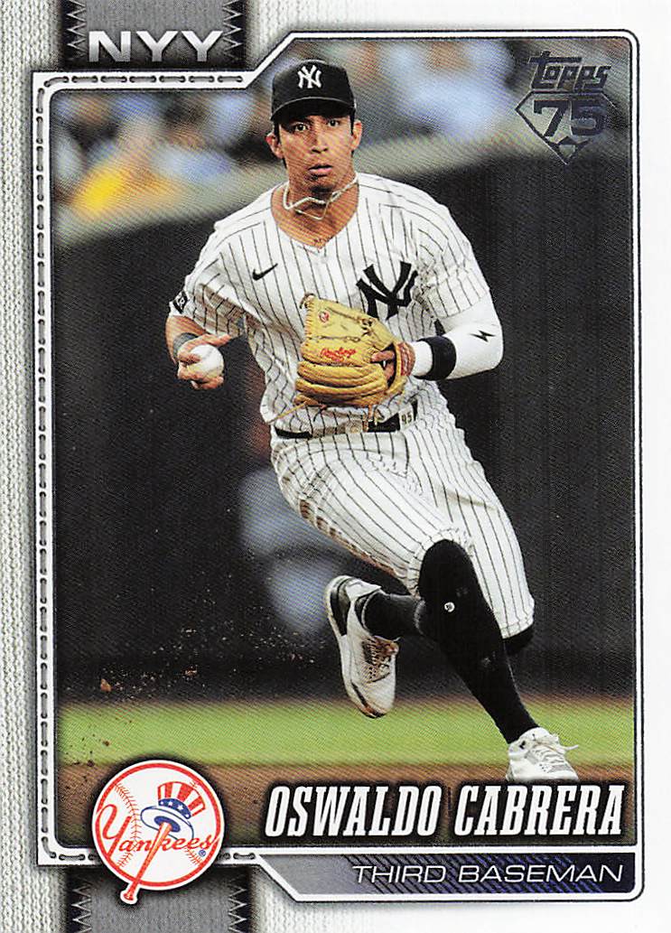 2026 Topps Baseball Oswaldo Cabrera #490