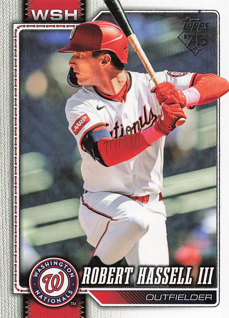 2026 Topps Baseball Robert Hassell III #582