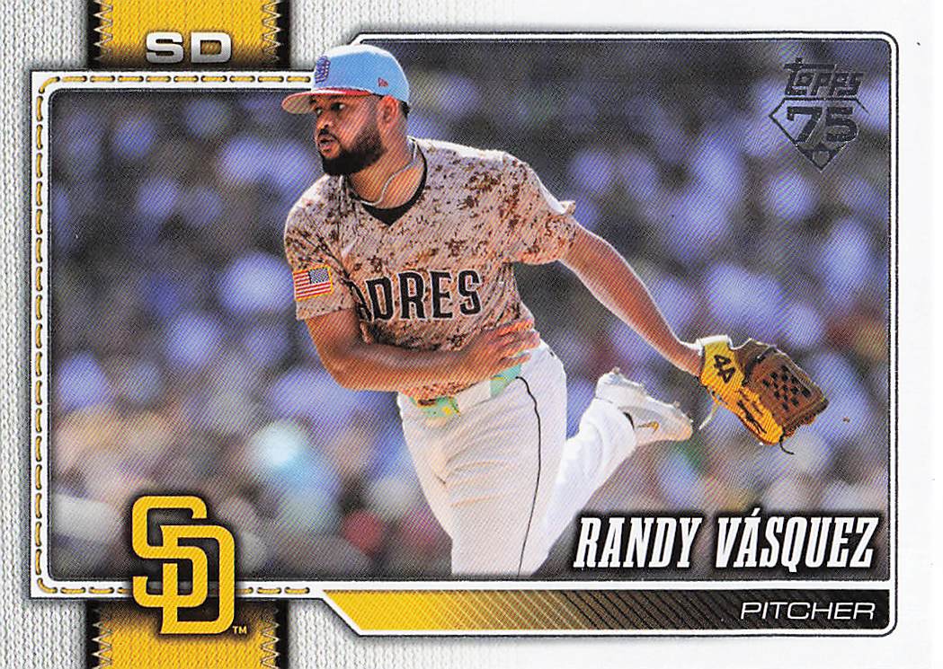 2026 Topps Baseball Randy Vásquez #669