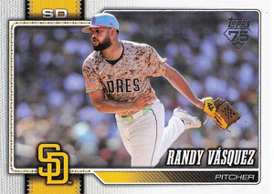 2026 Topps Baseball Randy Vásquez #669
