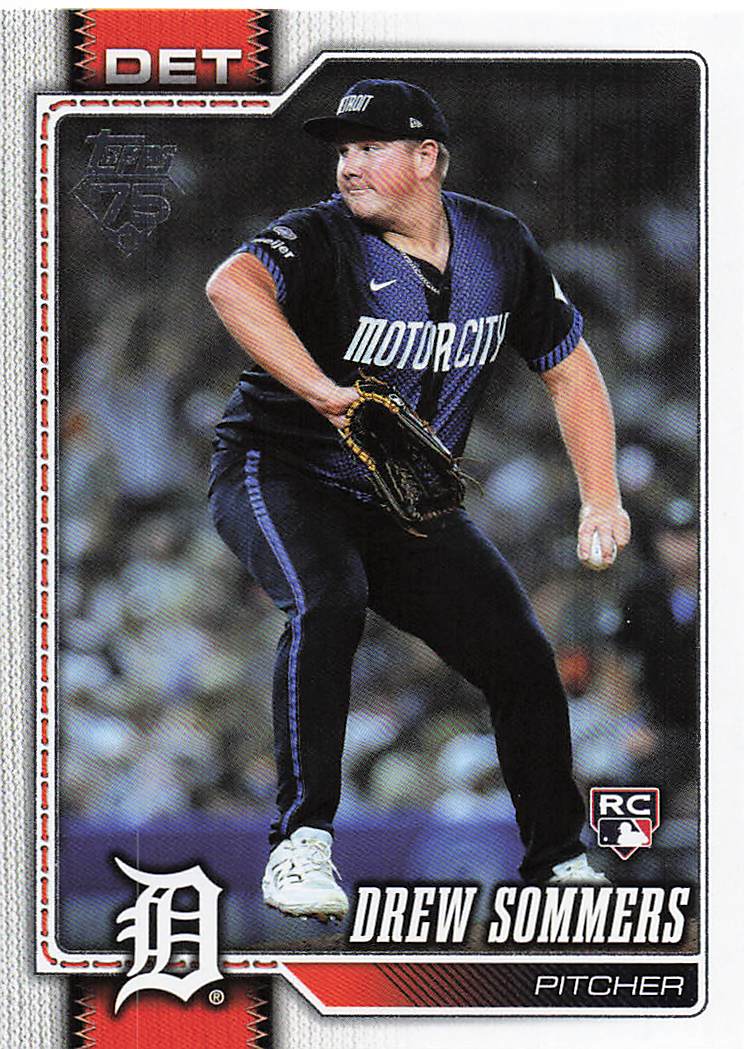 2026 Topps Baseball Drew Sommers #387 Rookie